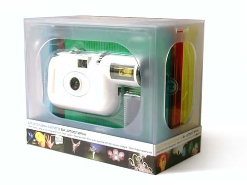 Lomography 【ロモグラフィー】 トイカメラ カラースプラッシュ カメラ-RINKY DINK