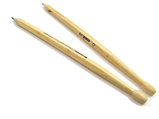 ドラムスティック型 鉛筆