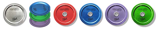 Ball Lids with Bands