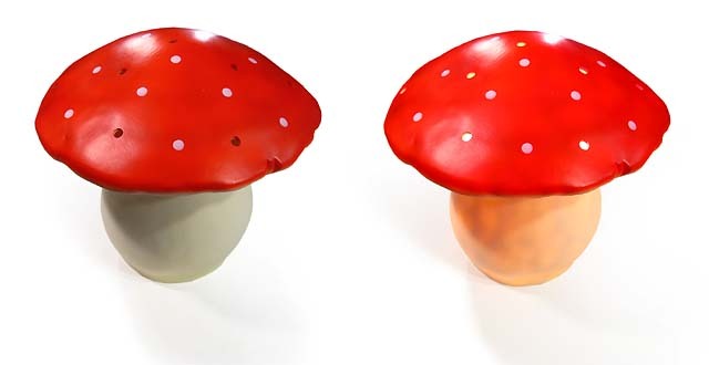 HEICO【ハイコ】 ビッグ マッシュルーム ランプ RED Mushroom 