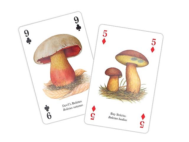 Heritage Mushroom Playingcards