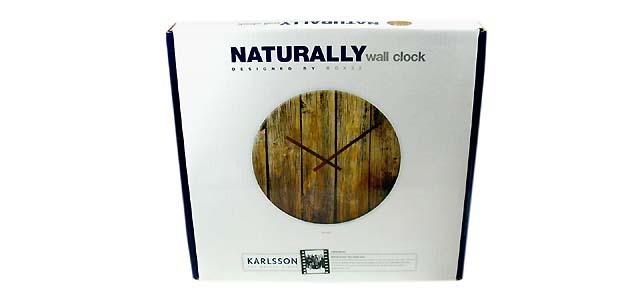 Naturally Wall Clock ボックス