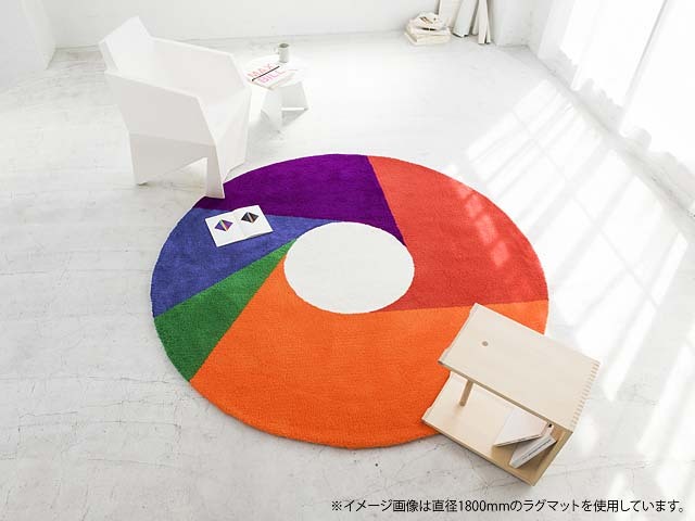 マックス ビル Color Wheel RUG MAT