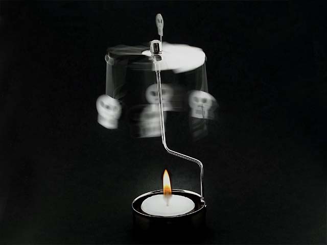 Rotary Candle Holder