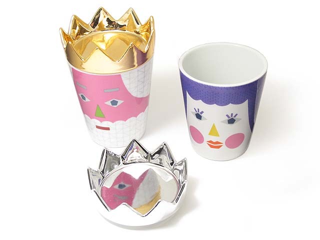 KING & QUEEN CUP & DISH